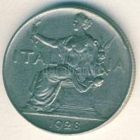 Olaszország 1928. 1L III.Viktor Emánuel T:3