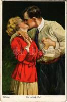 1922 Du Lieber, Du! / Szerelmespár / Love couple. I.K.N. M.K. 962. s: Bill Fischer (EK)