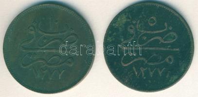 Egyiptom 1871. 20P (2x) Abdul Aziz T:3