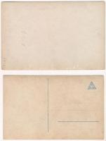 2 db régi meztelen erotikus hölgyes lap / 2 pre-1945 erotic nude lady cards