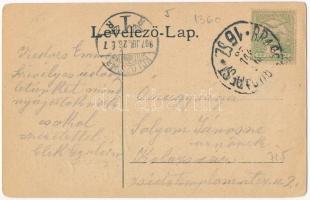 1907 Marosújvár, Uioara, Ocna Mures; fürdő, Király utca, Stefánia bánya belseje / spa, street, mine ...