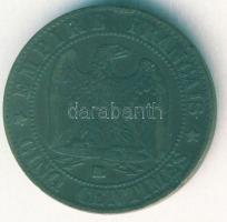 Franciaország/Második Császárság 1863BB 5c III.Napóleon T:3ph R!