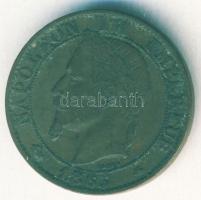 Franciaország/Második Császárság 1865A 5c III.Napóleon T:3