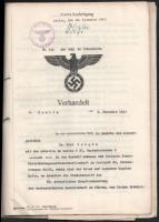 1942 Berlin, Victoria Feuer-Versicherungs-Actien-Gesellschaft üzleti jelentés magyar és német nyelve...