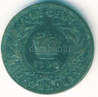 Kanada/Új-Foundland 1890. 1c Viktória T:3/3- ph