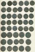 Lengyelország 1970-80-as évek 10Zl (30x) + 20Zl (21x) T:2,3 Összesen 51db!