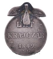 1849NB 6kr Ag utólagos szív és levél rátéttel T:2- patina, ph
Adamo B3