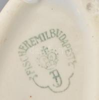 Fischer Emil cigarettakínáló, jelzett, kopásnyomokkal, m:6cm