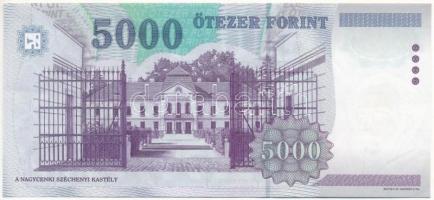 1999. 5000Ft "BG 2414172" T:II hajtatlan
Adamo F57.6