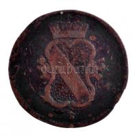 Német Államok / Baden 1766W 1/4kr Cu T:2 patina, ph, ü.
German States / Baden 1766W 1/4 Kreuzer Cu ...