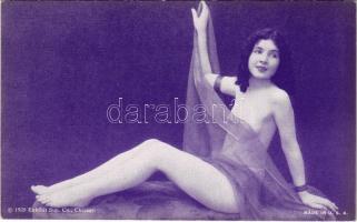 Meztelen erotikus hölgy / Erotic nude lady. Exhibit Sup. Co. Chicago 1929. Made in U.S.A. (non PC)