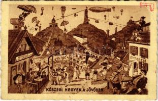 1947 Kőszeg, Kőszegi hegyek a jövőben. Róth Jenő kaidása / in the future (EB)