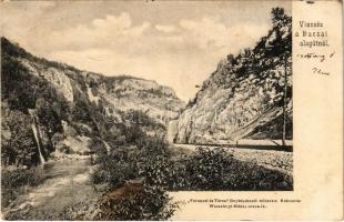 Királyhágó, Bucsa, Bucea; Vízesés a Bucsai alagútnál. Ferenczi és Társa / waterfall near the tunnel (fl)