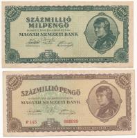 1932. 50P + 1945. 10.000.000P + 1946. 100.000.000P + 1946. 100.000.000MP T:III