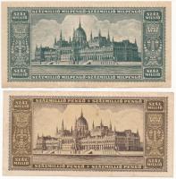 1932. 50P + 1945. 10.000.000P + 1946. 100.000.000P + 1946. 100.000.000MP T:III