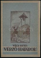 Vécs Ottó: Vérző határok. Bp.,[1920],Globus Rt.-ny., 63+1 p. Fekete-fehér szövegközti fotókkal illusztrált. Kiadói papírkötés, a borító elvált a könyvtesttől, de a könyvtest egyben van, és a könyv ezt leszámítva jó állapotban.