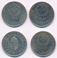 2004. 50Ft Cu-Ni "A Magyar Köztársaság az Európai Unió tagja" + 2006. 50Ft "125 éves a Magyar Vöröskereszt" (3x) T:1-,2  Adamo FOEM5, FOEM6