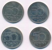 2004. 50Ft Cu-Ni "A Magyar Köztársaság az Európai Unió tagja" + 2006. 50Ft "125 éves ...