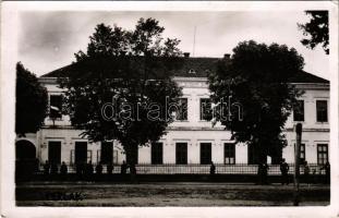 1941 Perlak, Prelog; iskola / school. photo + M. KIR. POSTA 287.