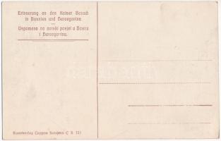 Zavidovici, Empfang. Erinnerung an den Kaiser Besuch in Bosnien und Hercegovina / Docek / arrival of...