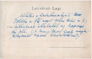 Budapest V. Kilátás a Zöldfa utca 9. (mai Veres Pálné utca) számú lakás ablakából az Apponyi tér fel...