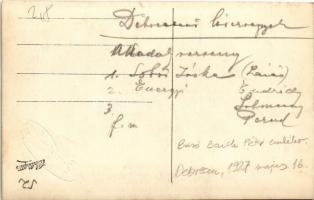 1927 Debreceni akadályverseny, lóverseny / Hungarian horse racing. Berzéki photo