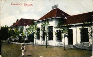 1916 Tarcsafürdő, Bad Tatzmannsdorf; Éttermek. Rehling János kiadása / Speisesäle / restaurants (EK)