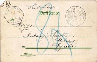 1901 Der Mann mit dem harten Schädel. Die Japanerin ohne Arme. Die bärtige Dame. Der Rechenkünstler....