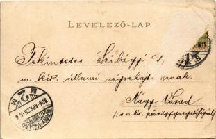 1904 Pécs, Kardos-úti menedékház. A Mecsek Egyesület kiadása (Rb)