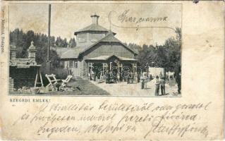 1899 (Vorläufer) Szeged, Iparcsarnok (r)