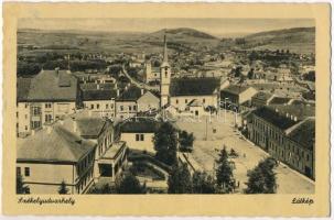 Székelyudvarhely, Odorheiu Secuiesc; látkép. Soha Aladár kiadása / general view (ázott / wet damage)