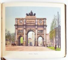 München régi képes füzet 12 db 20 x 17 cm képpel + 12 kép egy Párizs leporello füzetből