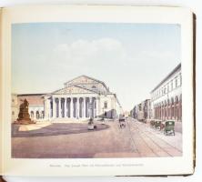 München régi képes füzet 12 db 20 x 17 cm képpel + 12 kép egy Párizs leporello füzetből