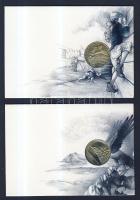 2001. 200Ft 4 klf "János Vitéz, Pál utcai fiúk, Toldi, Lúdas Matyi" érmés levelezőlapon sor T:BU R!