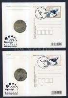 2001. 200Ft 4 klf "János Vitéz, Pál utcai fiúk, Toldi, Lúdas Matyi" érmés levelezőlapon so...