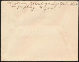 Cenzúrás levél Pozsonyligetfaluból Németországba