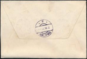 1917 Ajánlott levél Pozsonyból Morvaországba