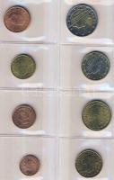 Luxemburg 2002. 1c, 2c, 5c, 10c, 20c, 50c, 1€, 2€ forgalmi sor T:1/2,2