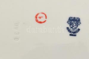 Alföldi porcelán, tál, Budapesti Orvosegyetem, jelzett, hibátlan 25,5x16cm