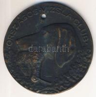 1948. "Országos Vizsla Club" nagyalakú Br plakett. Szign.Berán N. T:2/3 ly