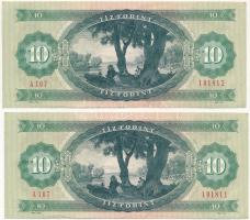 1975. 10Ft (2x) + 1980. 20Ft (2x) T:I-,II,III