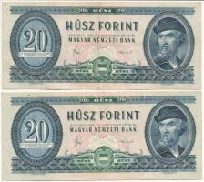 1975. 10Ft (2x) + 1980. 20Ft (2x) T:I-,II,III
