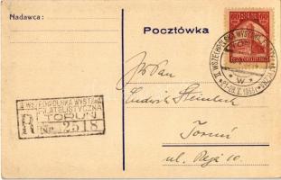 1233-1933 Torun, Ratusz. Poczta Polska - II. Wszechpolska Wystawa Filatelistyczna / town hall, 2nd A...