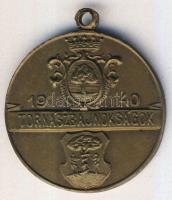 1940. "Tornászbajnokságok-Matolay Elek" Br emlékérem T:2
