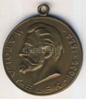 1940. "Tornászbajnokságok-Matolay Elek" Br emlékérem T:2