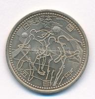 Japán 1986. 500Y Cu-Ni "Világbajnokság 2002" kapszulában T:1,1- Japan 1986. 500 Yen Cu-Ni ...