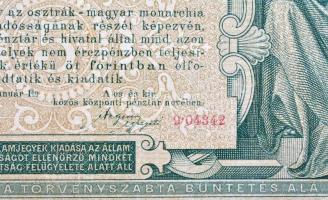 1881. 5Ft / 5G "Osztrák-Magyar Bank" piros sorszámozással T:III restaurált / Austro-Hungar...