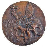 Lengyelország DN "II. János Pál" egyoldalas Br emlékérem. Szign.: Berzy T:1- Poland ND "John Paul II" one-sided Br commemorative medallion. Sign.: Berzy C:AU