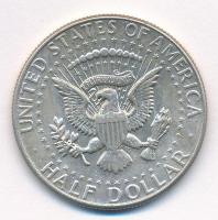 Amerikai Egyesült Államok 1964. 1/2$ Ag "Kennedy" T:2 USA 1964. 1/2 Dollar Ag "Kenned...