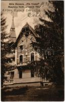 1928 Menyháza, Monyásza, Moneasa; Vila Cianad / Csanádi villa / villa